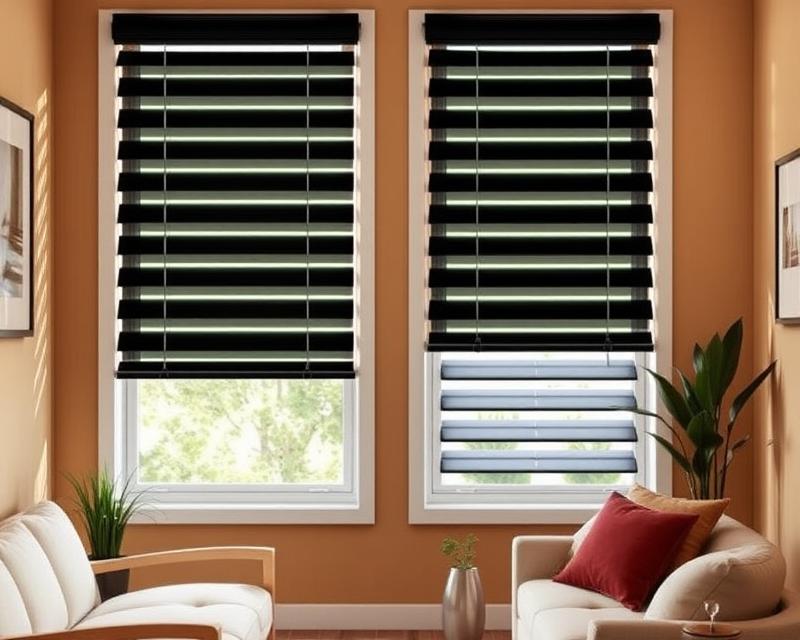 Czarne drewniane żaluzje – elegancja, trwałość i uniwersalność wnętrz