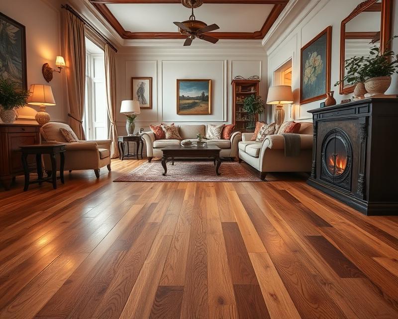 Dlaczego warto wybrać drewnianą podłogę do salonu? Korzyści zdrowotne i aranżacyjne