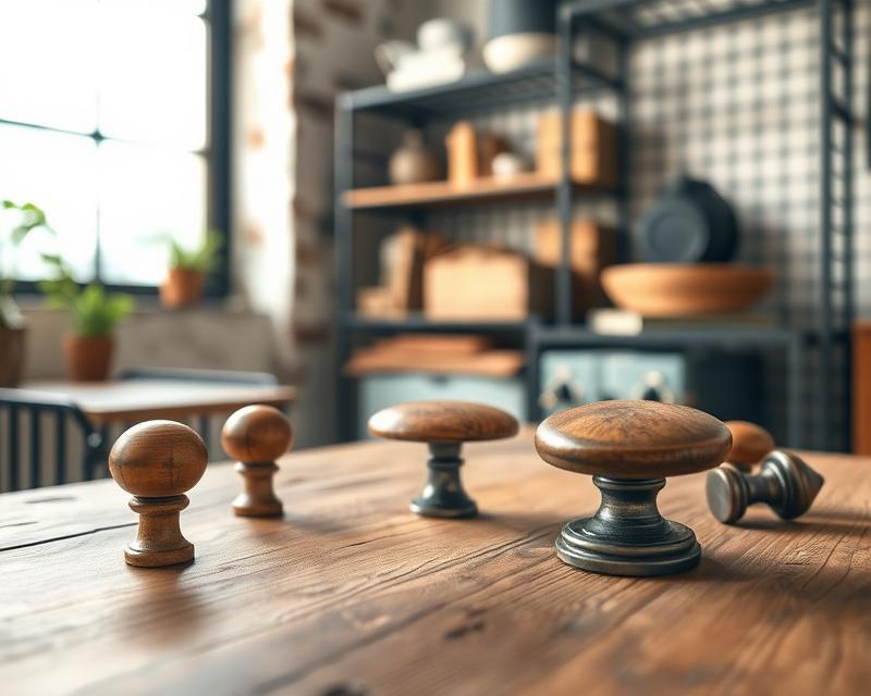 Inspiracje i trendy w akcesoriach meblowych: styl rustykalny i industrialny