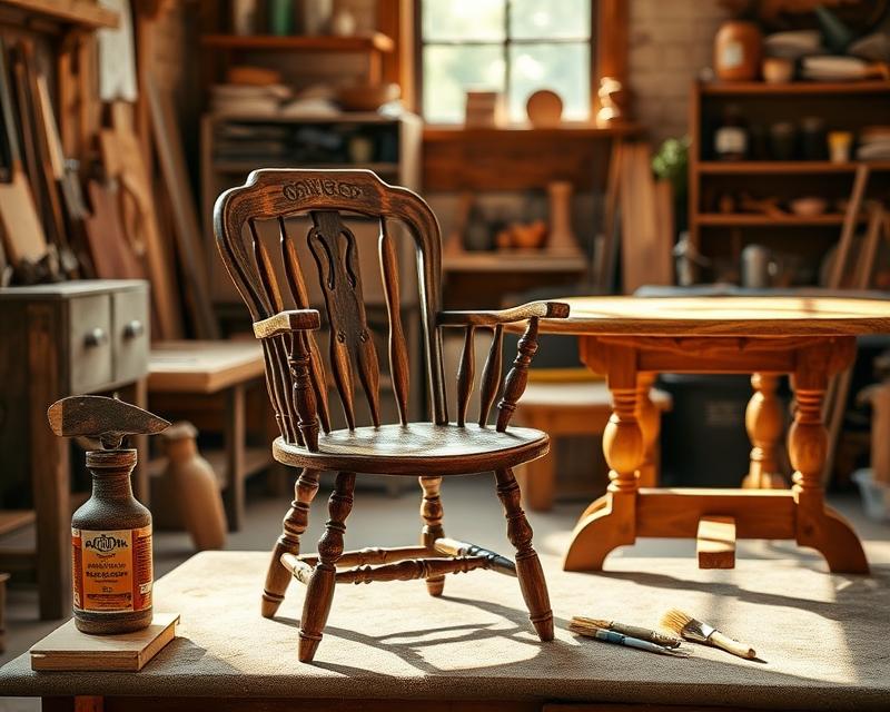 Przygotowanie i techniki renowacji starych mebli krok po kroku