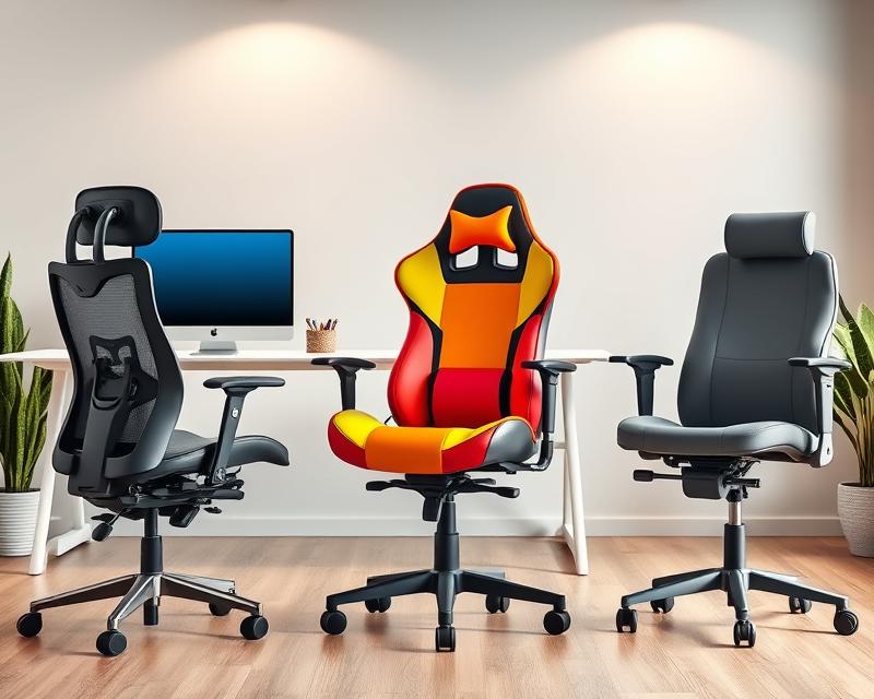 Rodzaje foteli biurowych 2025: ergonomia, gaming i rehabilitacja