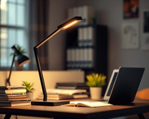 Najlepsza lampka na biurko: oświetlenie, design i technologia LED