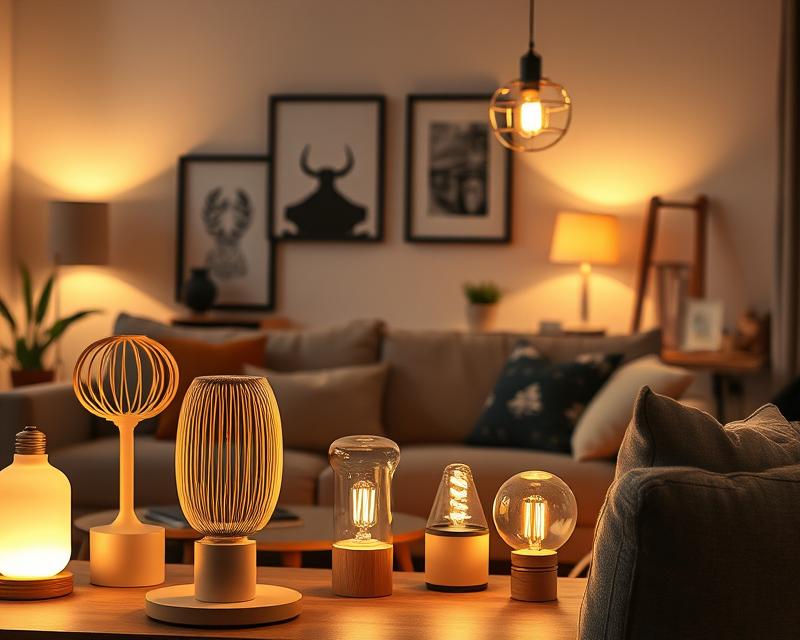 Oświetlenie dekoracyjne IKEA: lampki LED i aranżacje wnętrz