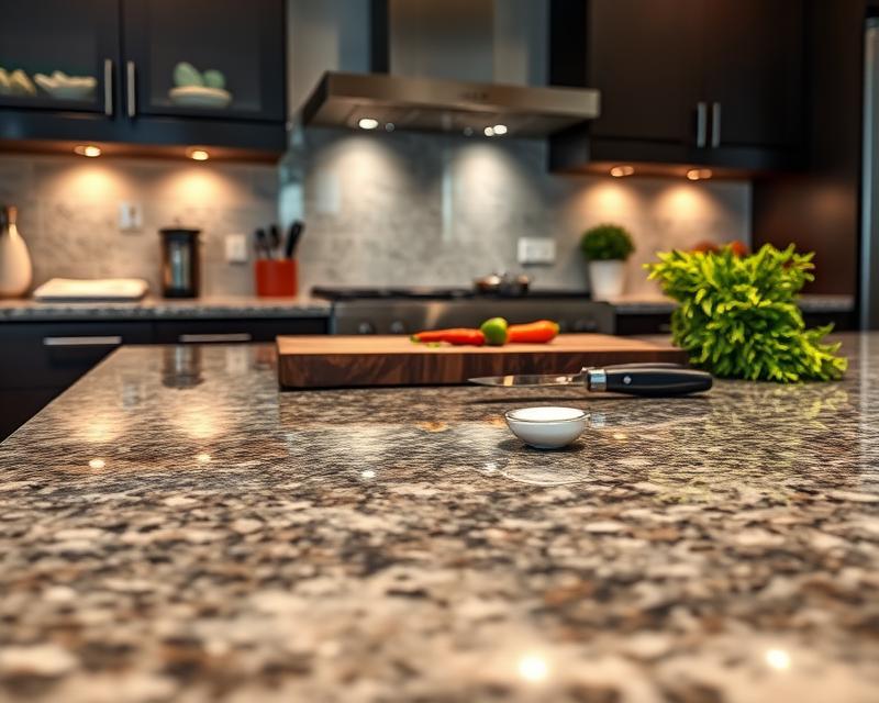 Blaty granitowe do kuchni: odporność, estetyka i trwałość