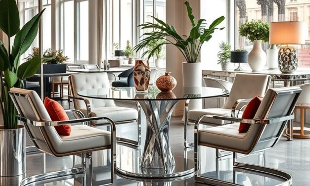 Chromowanie mebli i elementów wnętrz – inspiracje i trendy współczesnego designu