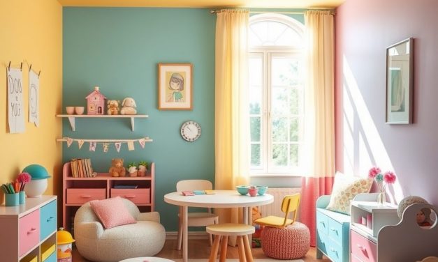 Kolory do pokoju dziecka dla chłopca i dziewczynki – jak dobrać barwy wspierające rozwój i harmonię w przestrzeni