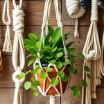 Makrama kwietnik DIY: jak wybrać materiały i sploty, by cieszyć się dekoracją przez lata