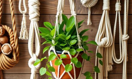 Makrama kwietnik DIY: jak wybrać materiały i sploty, by cieszyć się dekoracją przez lata