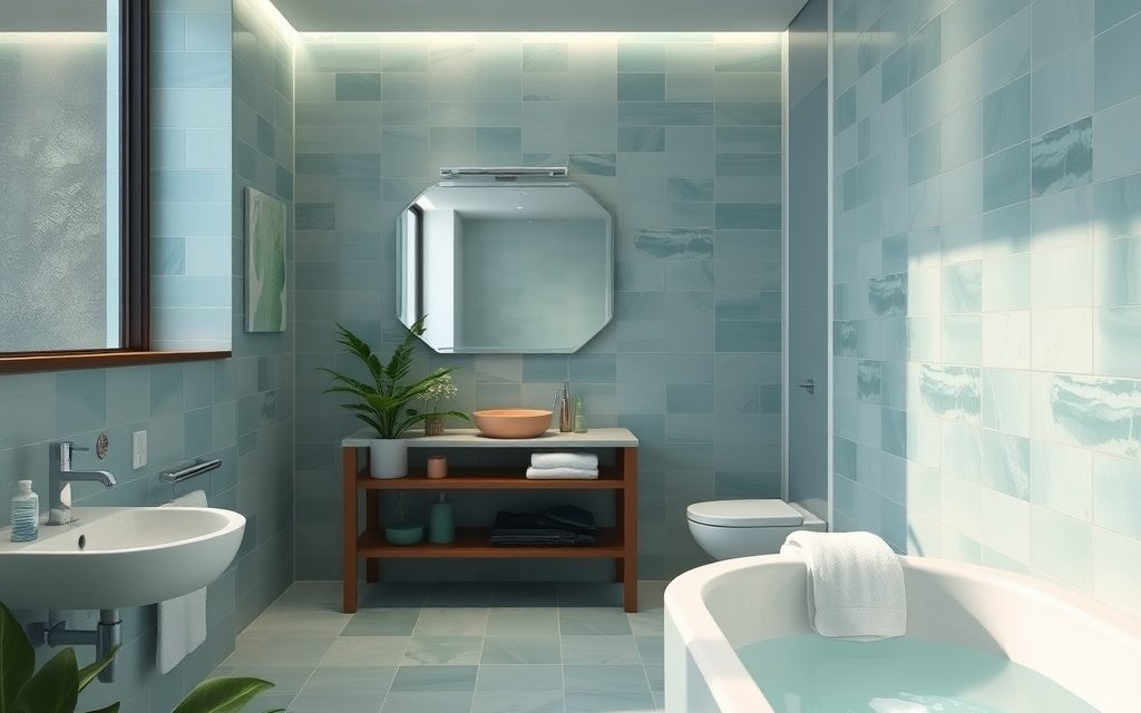 Kolory w łazience sprzyjające relaksowi: jak wybrać barwy tworzące przytulną atmosferę domowego spa