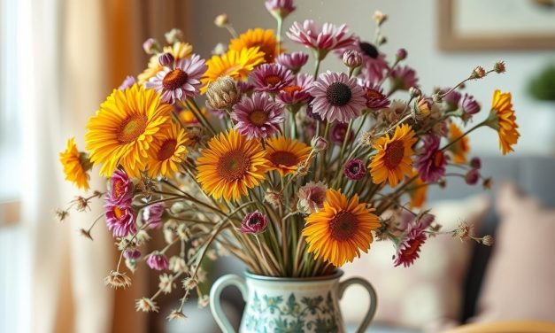 Jak skutecznie zabezpieczyć suszone kwiaty przed kurzem i zachować ich trwałość w domowych warunkach