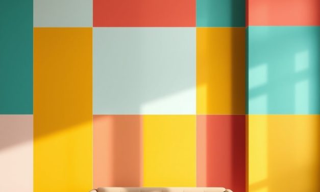 Color blocking na ścianie: jak połączyć kolory i uniknąć najczęstszych błędów przy malowaniu
