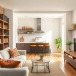 Aneks kuchenny w salonie: praktyczne sposoby na ergonomiczne przechowywanie i organizację przestrzeni