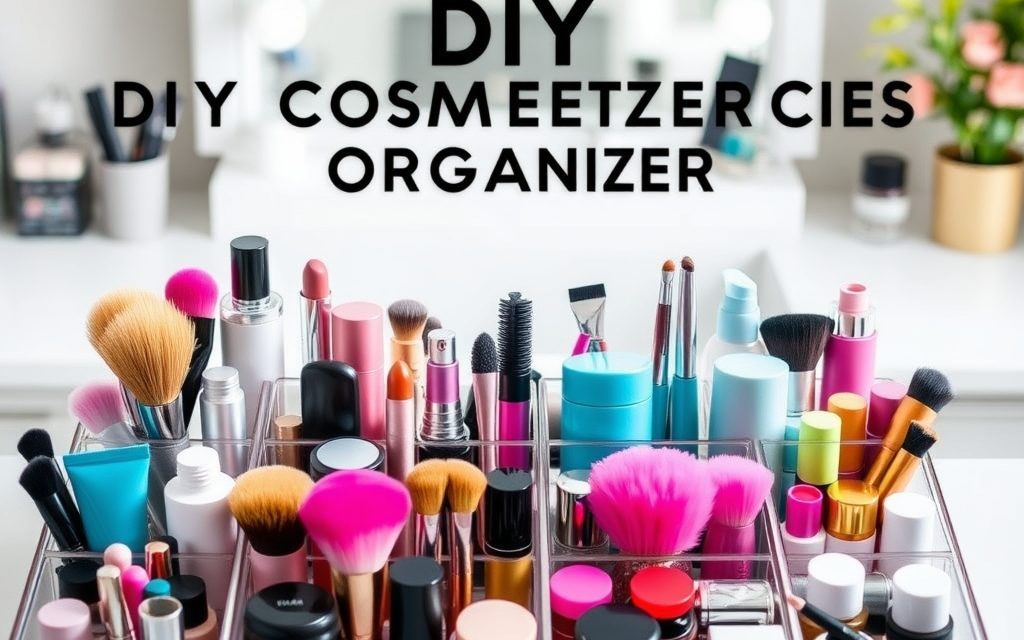 Organizer na kosmetyki DIY: jak stworzyć praktyczny i estetyczny system przechowywania krok po kroku
