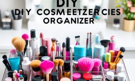 Organizer na kosmetyki DIY: jak stworzyć praktyczny i estetyczny system przechowywania krok po kroku