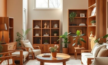 Kolor ścian do drewnianych mebli: jak stworzyć harmonijną i funkcjonalną aranżację wnętrza