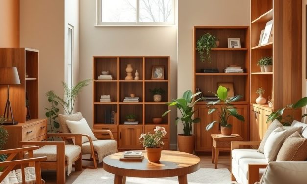 Kolor ścian do drewnianych mebli: jak stworzyć harmonijną i funkcjonalną aranżację wnętrza