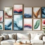 Galeria plakatów: jak dobrać kolory, by stworzyć spójną i stylową dekorację ściany