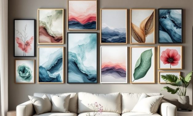 Galeria plakatów: jak dobrać kolory, by stworzyć spójną i stylową dekorację ściany