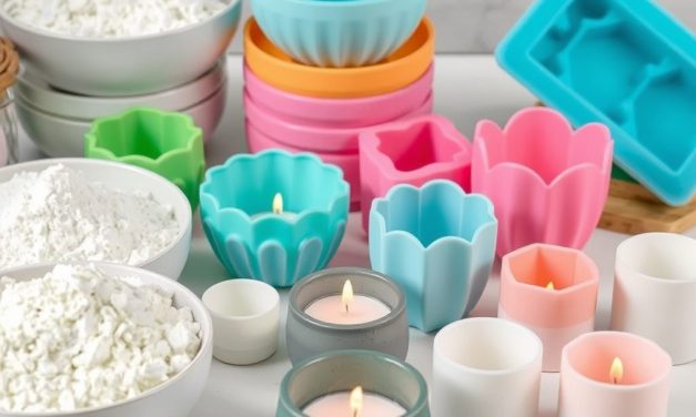 Świeczniki z gipsu DIY: jak zrobić trwałe i efektowne dekoracje krok po kroku