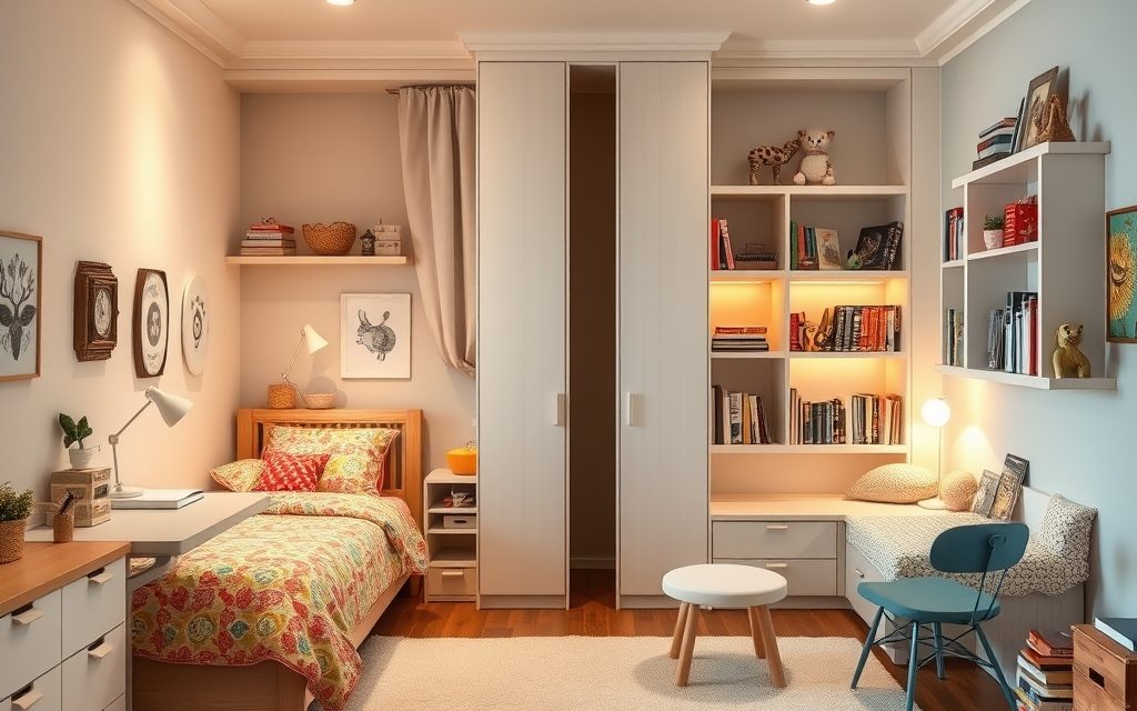 Jak efektywnie podzielić pokój dla rodzeństwa bez remontu, zachowując prywatność i funkcjonalność