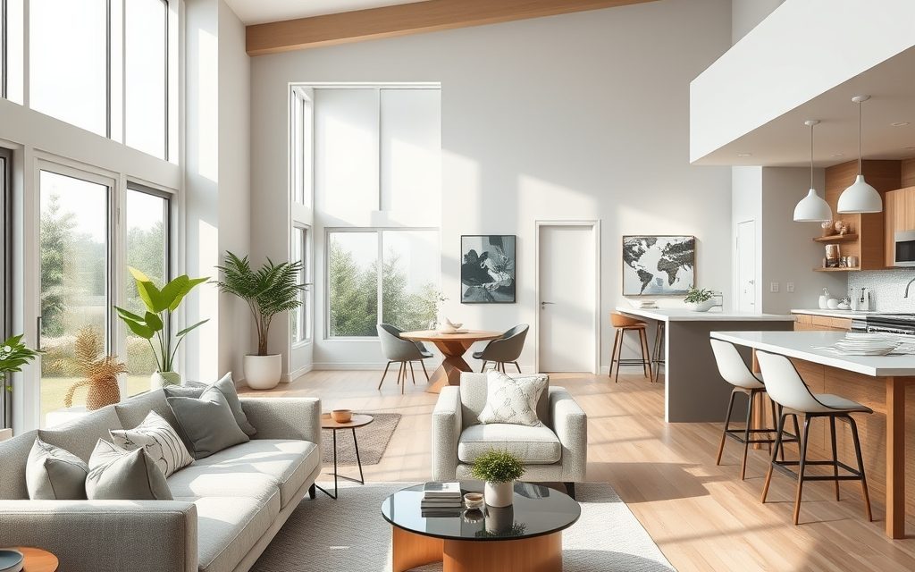 Jak dobrać kolory w otwartym salonie z kuchnią, by stworzyć spójną i funkcjonalną przestrzeń