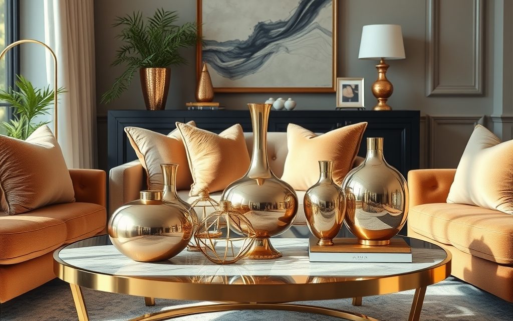 Jak łączyć kolory mosiądzu, złota i chromu w aranżacji, by zachować styl i trwałość na lata