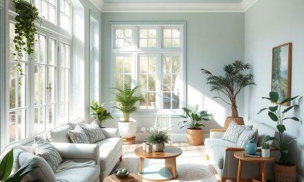 Zimne kolory do pokoju południowego: jak stworzyć świeże i komfortowe wnętrze bez przegrzania