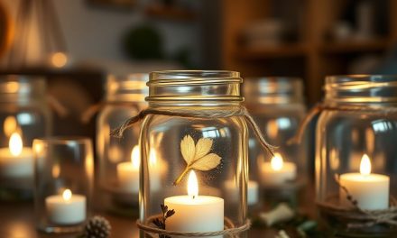 Świeczniki ze słoika DIY: jak stworzyć dekoracje oszczędne, bezpieczne i pełne klimatu