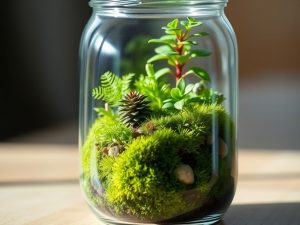 Las w słoiku DIY: jak stworzyć samowystarczalny ogród w szklanym pojemniku krok po kroku