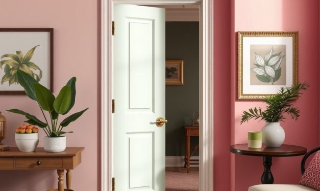Kolor drzwi do koloru ścian: jak stworzyć harmonijną aranżację i uniknąć najczęstszych błędów