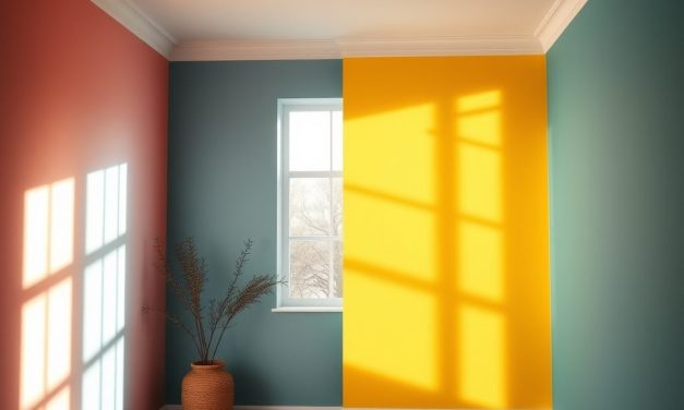 Test koloru ścian o różnych porach dnia: jak sprawdzić, by barwa nie rozczarowała po remoncie