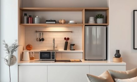 Aneks kuchenny w salonie: jak wybrać sprzęty na blat, by zachować funkcjonalność i harmonię przestrzeni