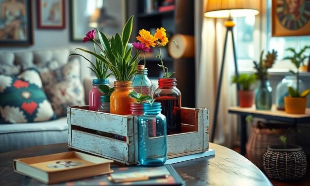 Upcycling dekoracji domowych: kreatywne metody odmiany wnętrz z odzysku i ich praktyczne zastosowanie