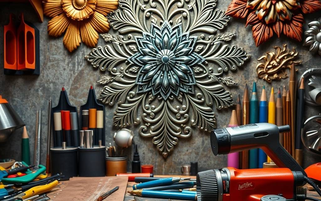 Dekoracje ścienne z metalu DIY: jak stworzyć trwałe i stylowe ozdoby krok po kroku