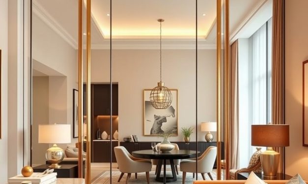 Lustro jako separator stref w aranżacji wnętrz: jak wybrać i zamontować dla trwałego efektu