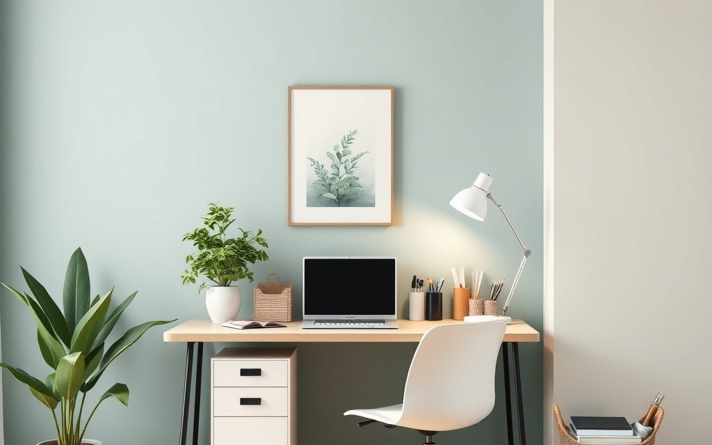Kolory do home office sprzyjające koncentracji: jak wybrać barwy pod rodzaj pracy i nastrój