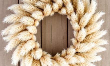 Wianek z traw pampasowych DIY: jak krok po kroku stworzyć trwałą i naturalną dekorację