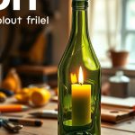 Świeczniki z butelki DIY: krok po kroku od cięcia do efektownej dekoracji i bezpieczeństwa wykonania