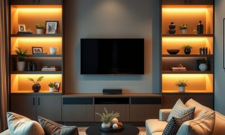 Jak praktycznie wydzielić strefę TV w salonie: aranżacja, meble i dekoracje dla komfortu i stylu