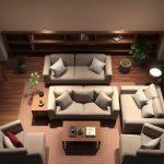 Strefowanie salonu przez układ mebli: jak wygodnie i funkcjonalnie podzielić przestrzeń