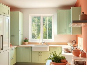 Modne kolory kuchni i frontów: jak łączyć trendy z praktyczną harmonią wnętrza
