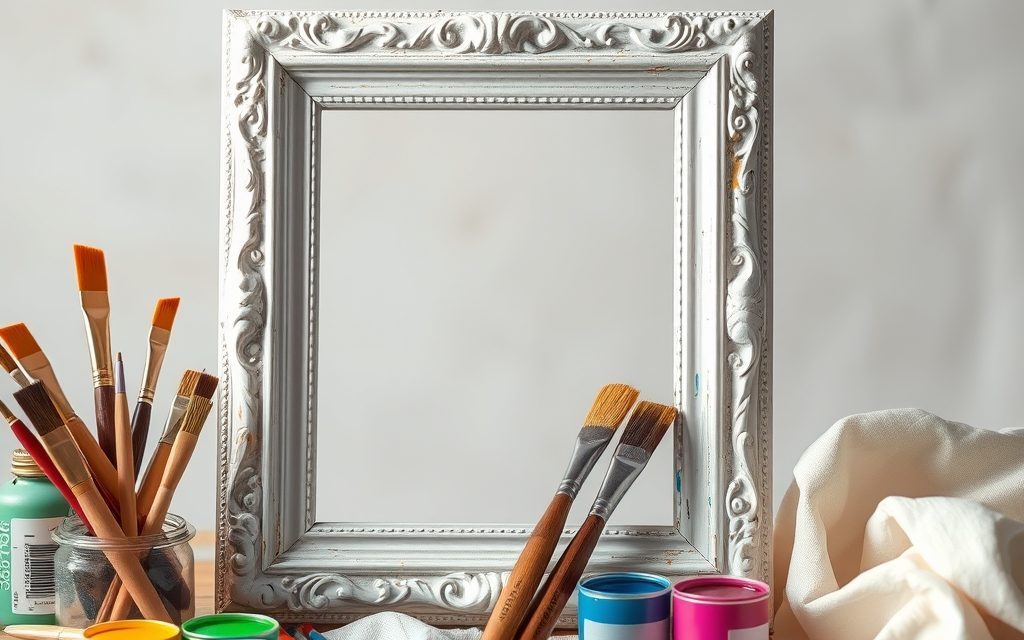 Malowanie ramki na obraz DIY: krok po kroku od przygotowania do efektownych zdobień