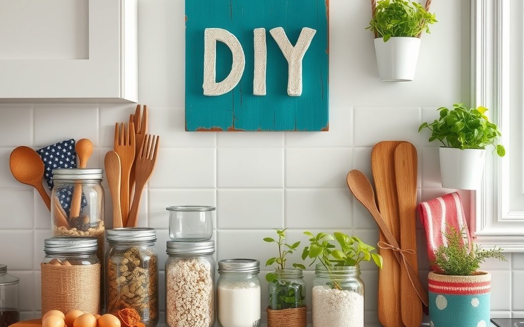 DIY dekoracje do kuchni: jak stworzyć funkcjonalne i stylowe dodatki oszczędzające czas i pieniądze