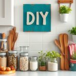 DIY dekoracje do kuchni: jak stworzyć funkcjonalne i stylowe dodatki oszczędzające czas i pieniądze