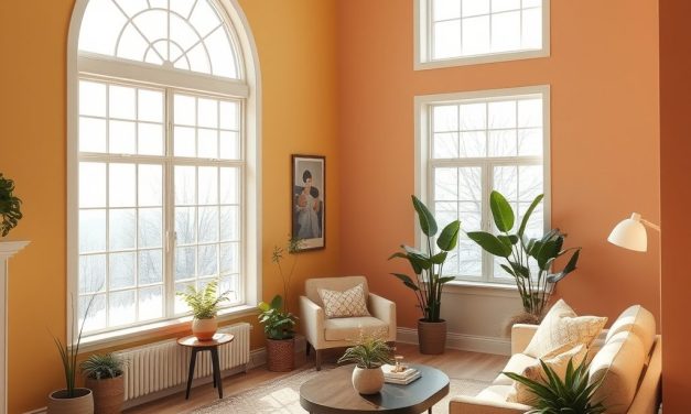 Jak wybrać kolory ścian do pomieszczeń z chłodnym światłem północnym, by rozjaśnić i ocieplić wnętrze