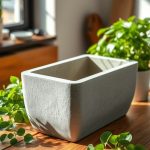 Osłonka na doniczkę z betonu DIY: jak zrobić trwałą i estetyczną ozdobę krok po kroku