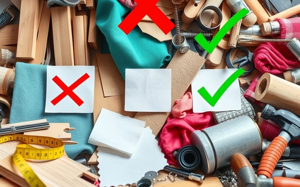 Błędy w doborze materiałów do DIY: jak je rozpoznać i skutecznie zapobiegać problemom