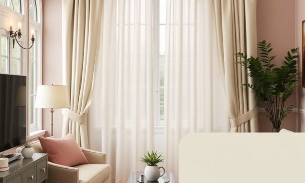 Akcent kolorystyczny na zasłonach: jak wybrać barwę, która podkreśli styl i harmonię wnętrza
