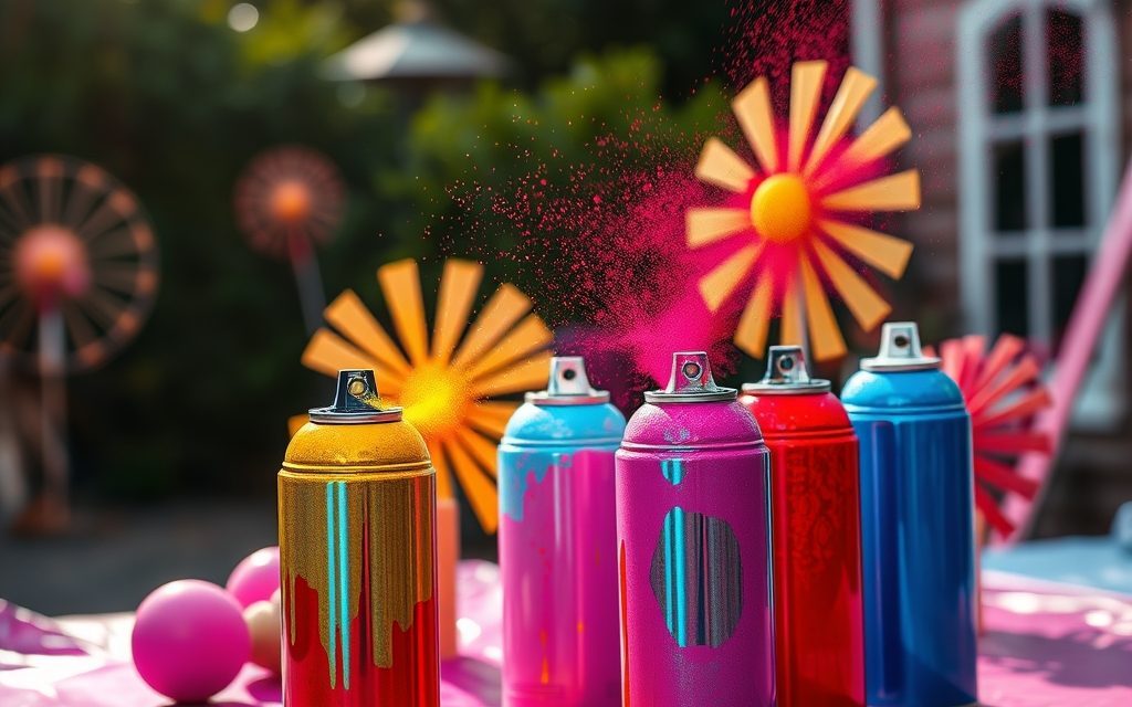 Jak malować dekoracje farbą spray – technika, przygotowanie i unikanie zacieków dla trwałego efektu