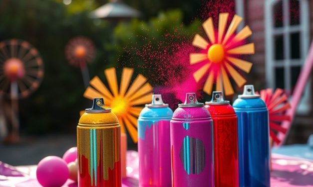 Jak malować dekoracje farbą spray – technika, przygotowanie i unikanie zacieków dla trwałego efektu